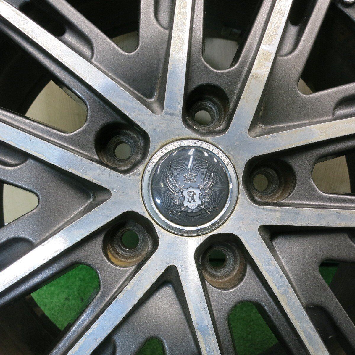 送料無料* 4本価格☆STEINER VZ5 ENKEI 17インチ ホイール 17×7J