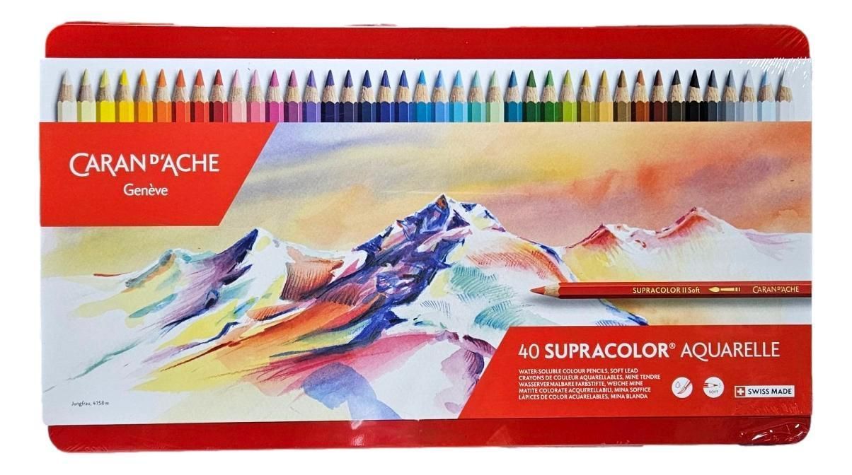 カランダッシュ スプラカラーソフト 色鉛筆 40色 3888-340
