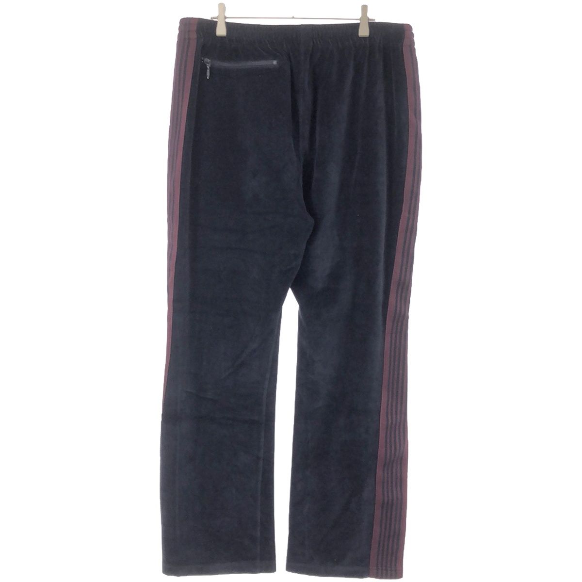 Needles ニードルズ 20AW VELOUR NARROW TRACK PANT サイドラインベロアトラックパンツ ネイビー XL HM231  - メルカリ