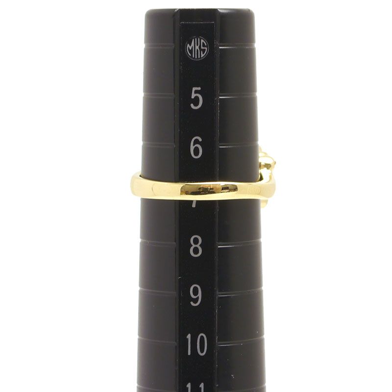 ミキモト パールリング 5.0-6.0mm K18YG ダイヤモンド - メルカリ 