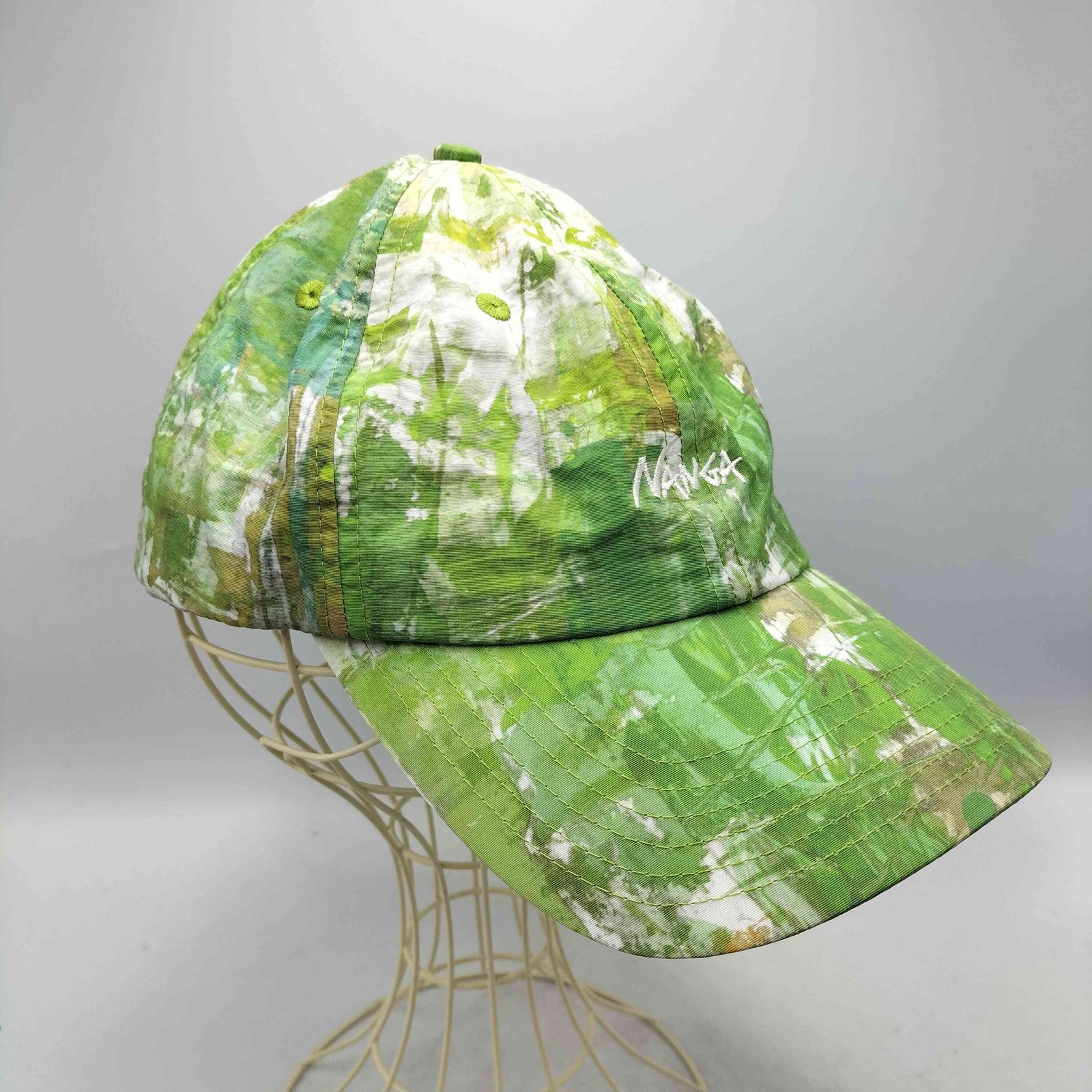 ナンガ NANGA 24SS NYLON TUSSER FOREST PATTERN CAP ナイロン
