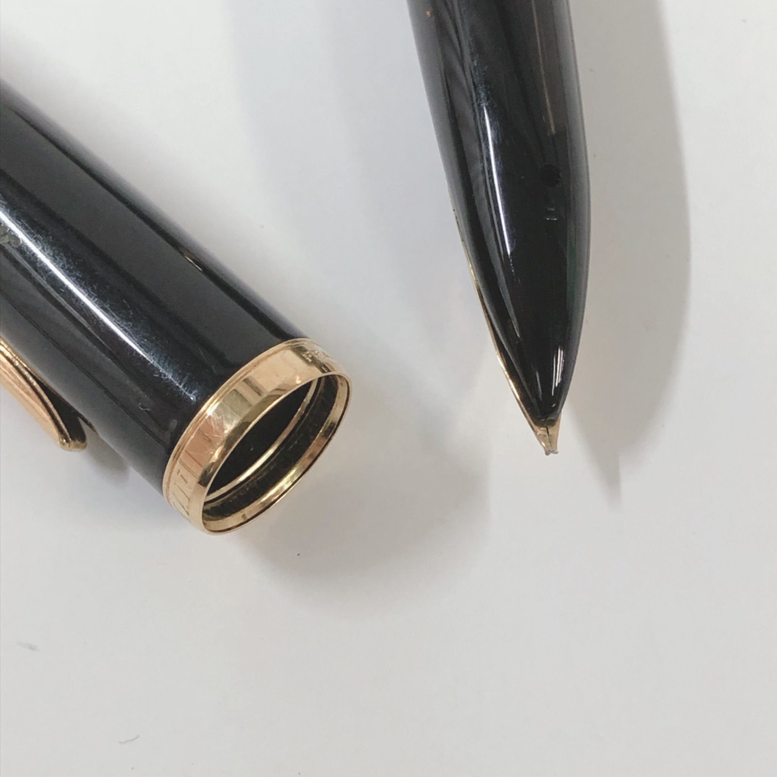 1円 ウォーターマン ペン先18K-750あり 万年筆 計2点セット BV093 5SS藤09002D1円スタート☆WATERMAN☆万年筆☆ペン先 18K 750 刻印