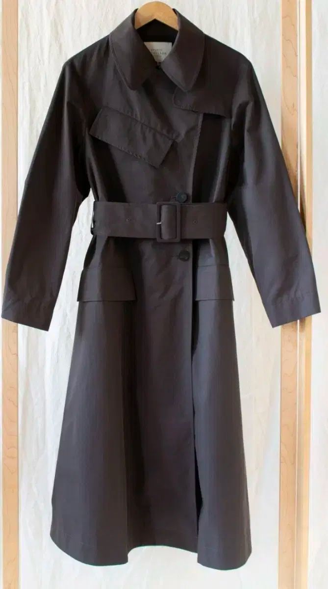 Studio Nicholson スタジオニコルソン Angstrom レインコート ダークブラウン 1