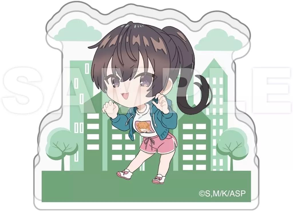 ロシデレ 周防有希 ダイカットアクリルボード 周防有希 Kawaii ver