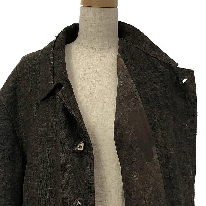 美品】 ziggy chen / ジギーチェン | 2023AW | HEAVY LINEN / SINGLE