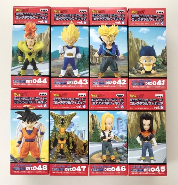 ワールドコレクタブルフィギュア　ドラゴンボールＺ　vol.6 ドラゴンボールZ ワールドコレクタブルフィギュア Vol.6 全8種