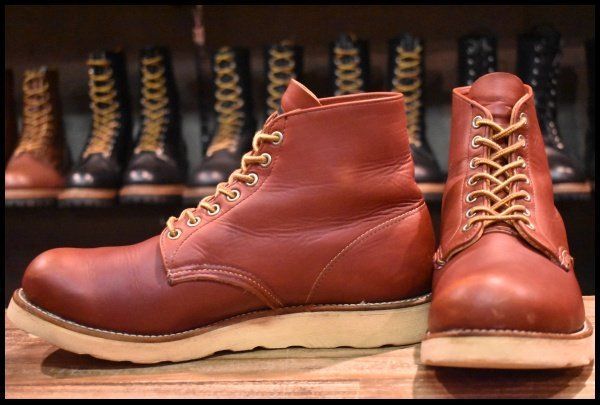9.5D 良品 半円犬タグ 97年】レッドウィング 8166 アイリッシュ 
