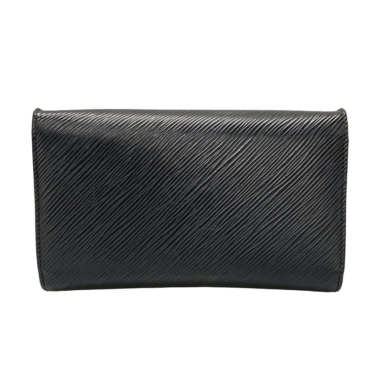 LOUIS VUITTON ルイヴィトン 財布 ツイスト ポルトフォイユツイストチェーン M62038 ノワール レザー 牛革