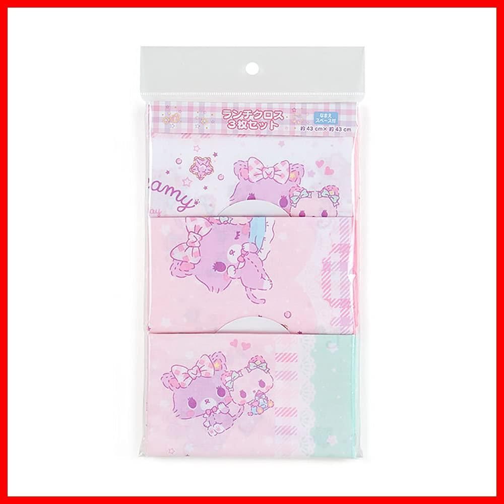 3枚セット 約43×43cm 綿 ランチクロス 名前スペースあり ミュークルドリーミー サンリオ キャラクター 880124 サンリオ SANRIO SANRIO