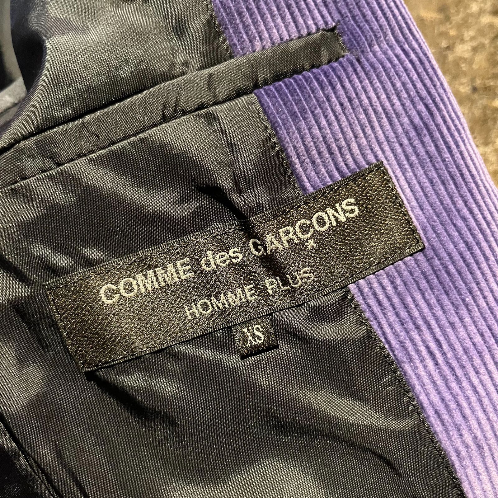 HOMME Plus　コーデュロイジャケット HOMME Plus コーデュロイジャケット 90's COMME des GARCONS