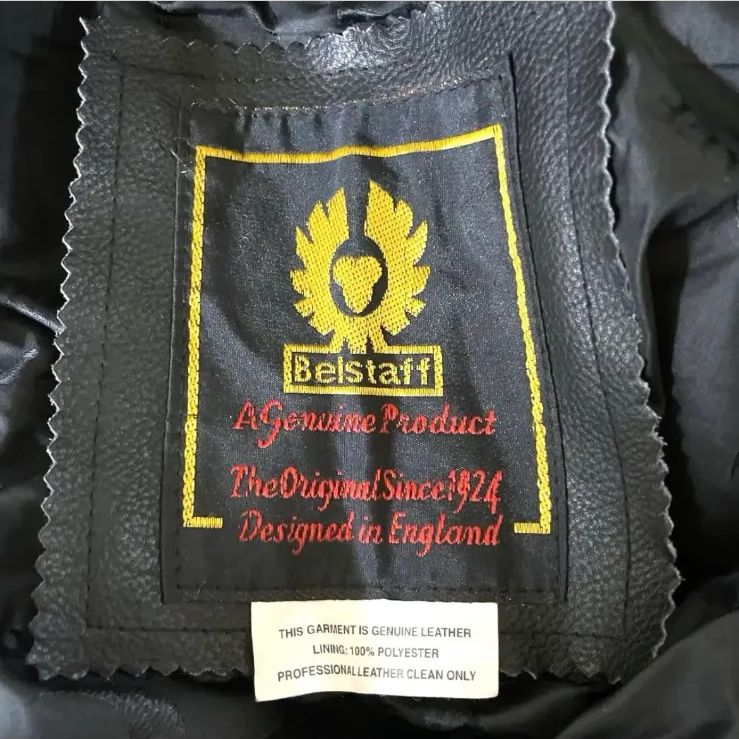  Belstaff ベルスタッフ ライダース レザー パンツ 34 パンツ バイクウェア 装備