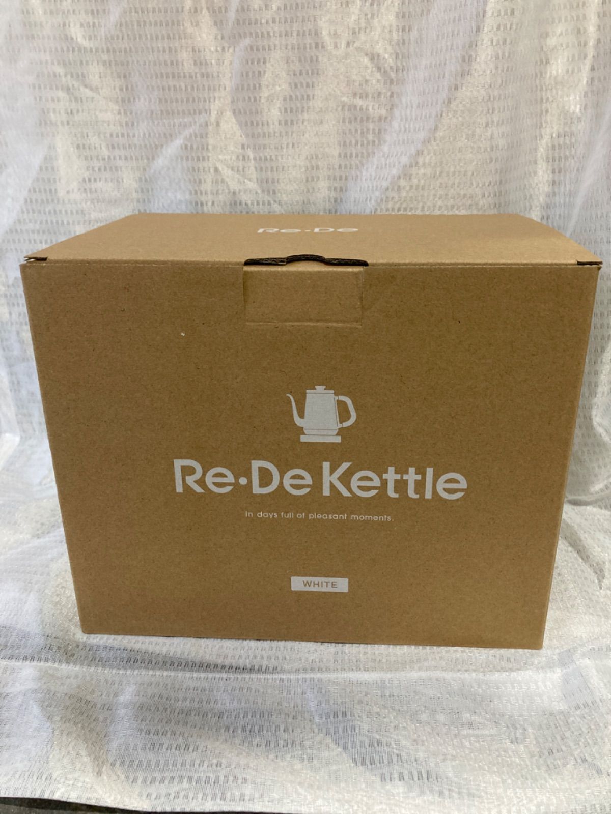 Re・De Kettle A-Stage ケトル　温度調節可能　白　ホワイト