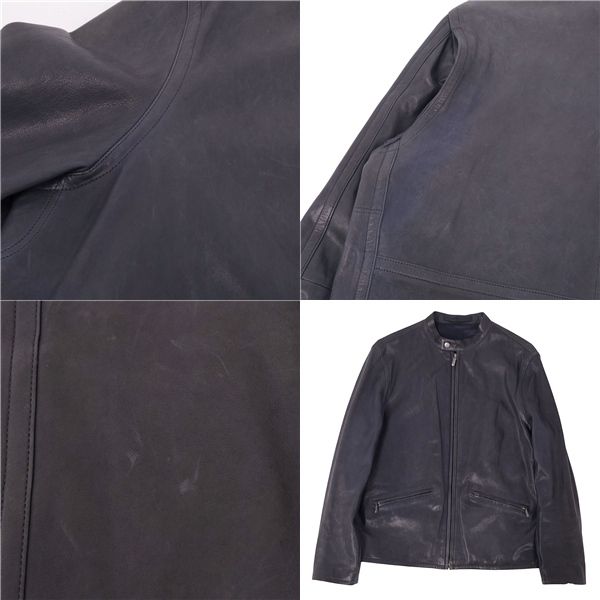 ダンヒル Dunhill ジャケット レザージャケット シングル