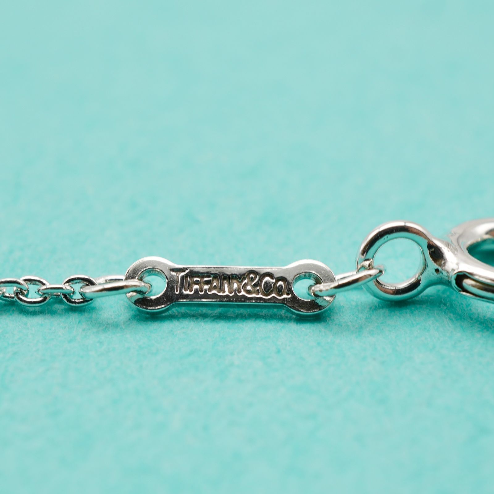 ★美品★ 希少　ティファニー　トップ　ハート& ネックレス 希少 ティファニー ハート ミルグレイン ネックレストップ /24