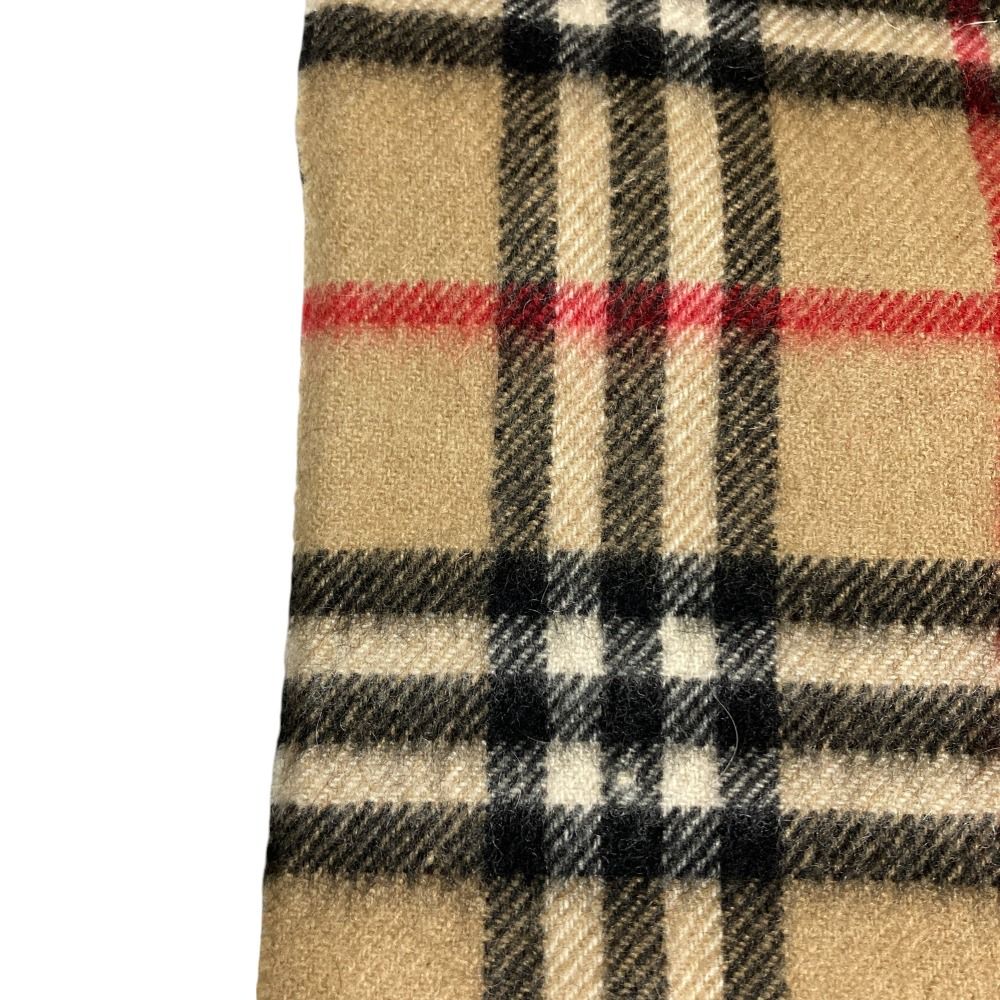 美品 BURBERRY'S バーバリーズ ノバチェック柄 カシミヤ