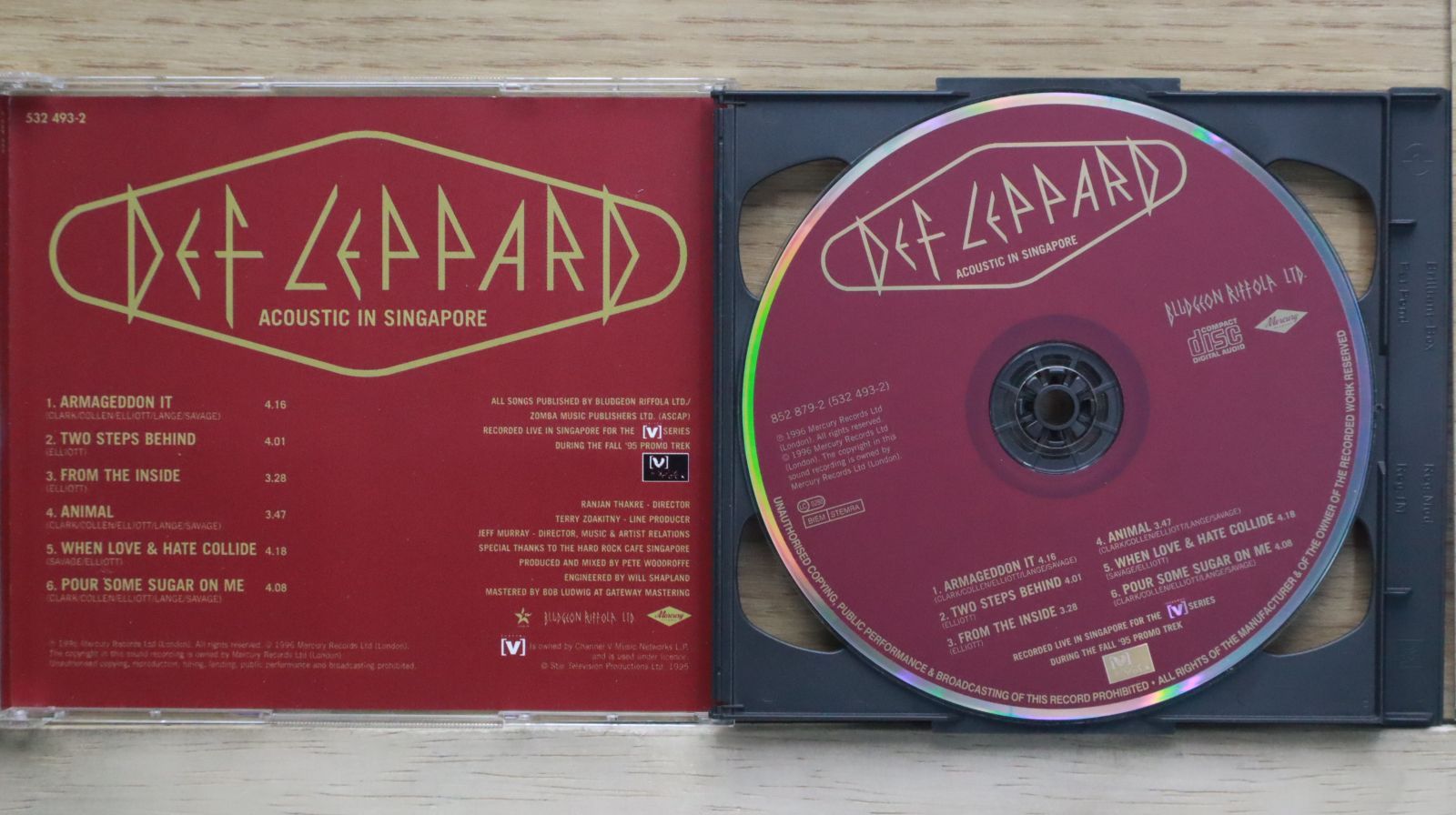 中古CD☆デフ・レパード/Def Leppard□ Slang【輸入盤