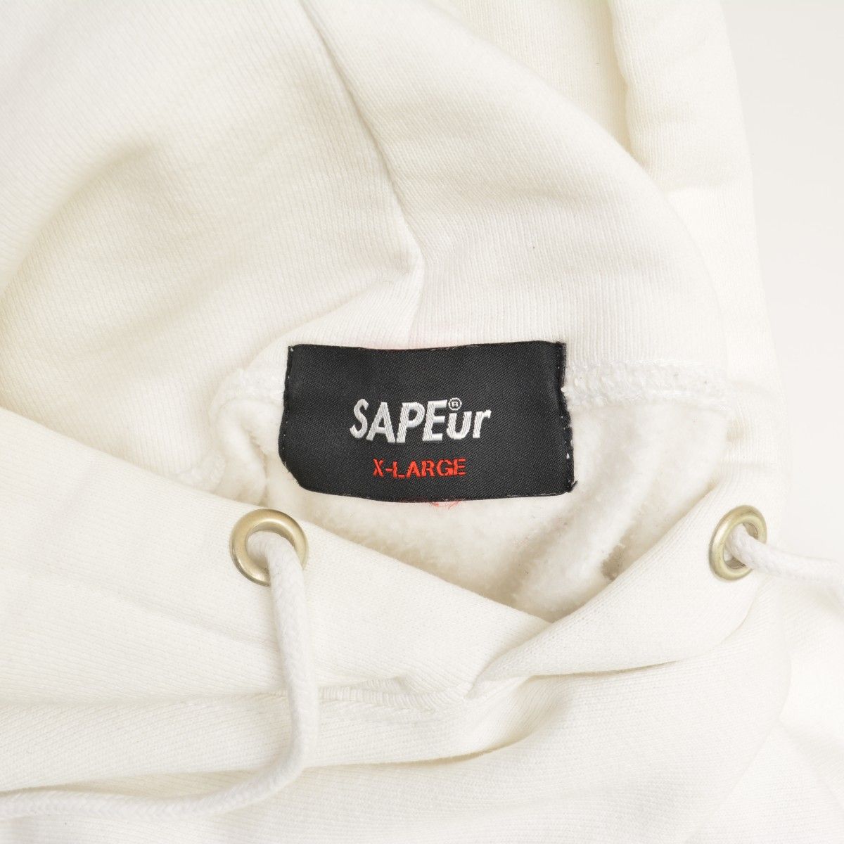 SAPEur】SHOES MAKE ME HAPPY HOODIEスウェットパーカー - メルカリ