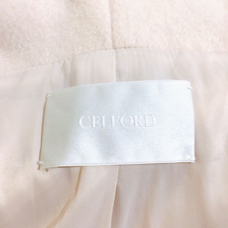 タグ付き美品】CELFORD セルフォード ロングコート エコファー