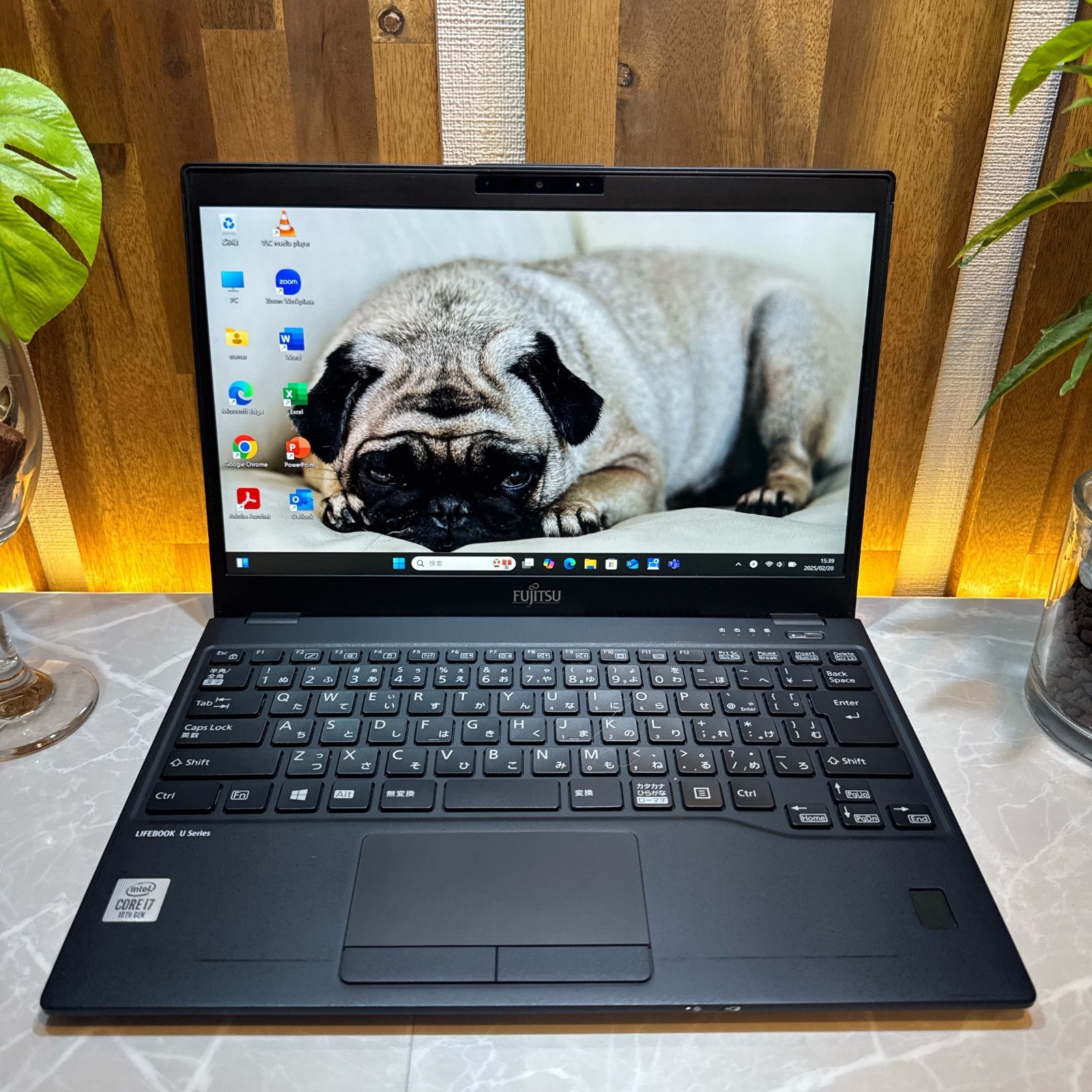 【第１０世代Corei7薄型】富士通／U9310D／16GB／256GB／カメラ 第10世代/富士通/ノートパソコン/i7/16GB/SSD256GB 第10世代Corei7