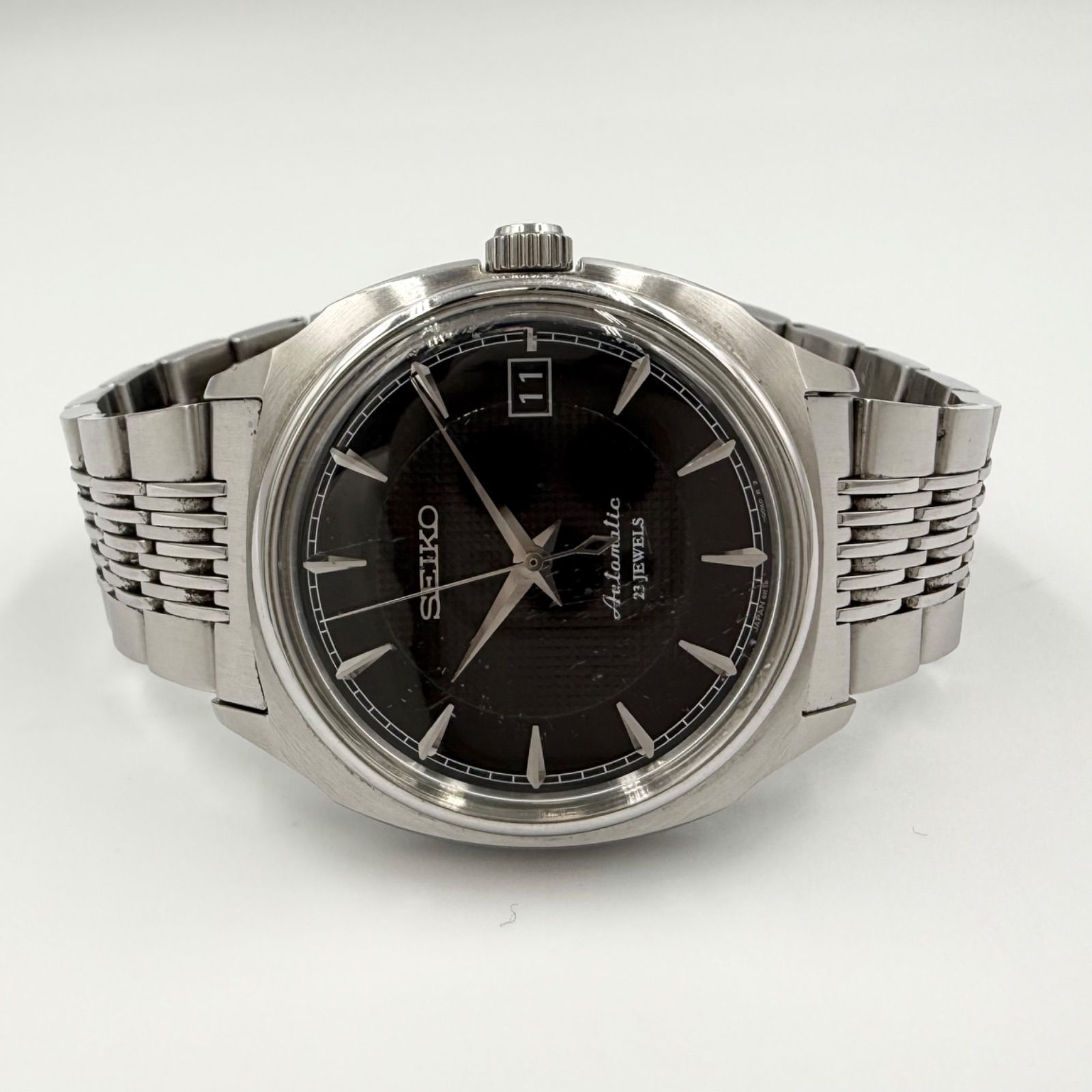 セイコー メカニカル 6R15-01C0 SS 自動巻き メンズ 時計 SEIKO