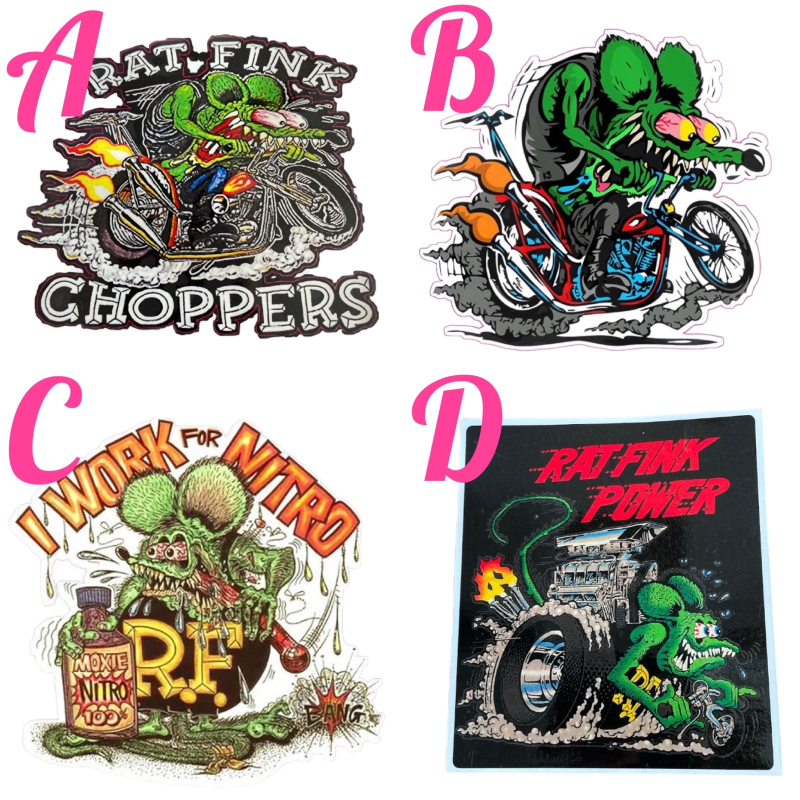 RatFink ラットフィンク ステッカー JSC88 - メルカリ
