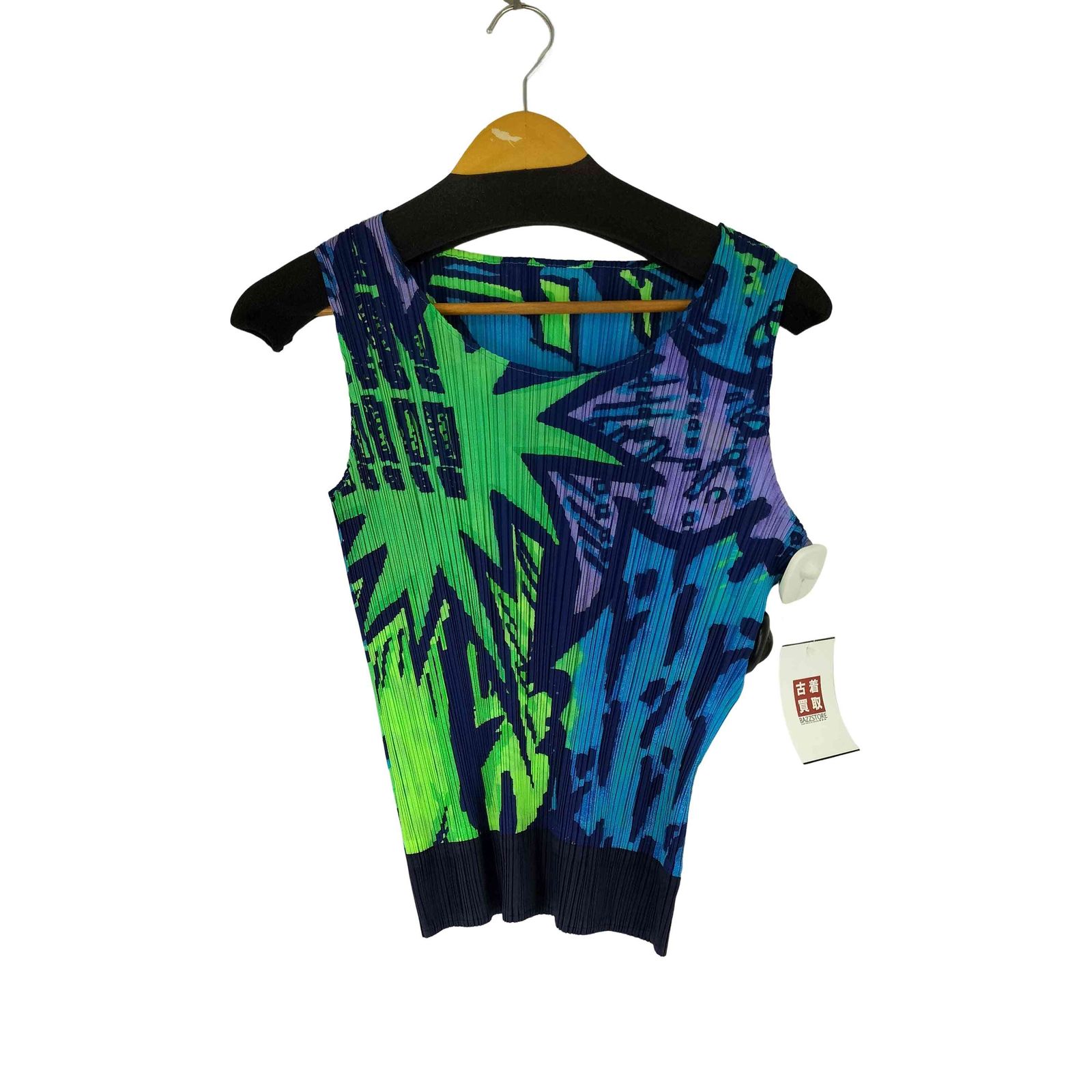 美品　PLEATS PLEASE イッセイミヤケ　　ノースリーブカットソー　L PLEATS PLEASE ISSEY MIYAKE - PLEATS PLEASE(プリーツプリーズ