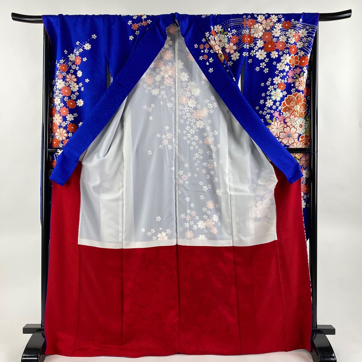 振袖 詰めよ 身丈150.5cm 裄丈63.5cm 正絹 名品 【中古】 