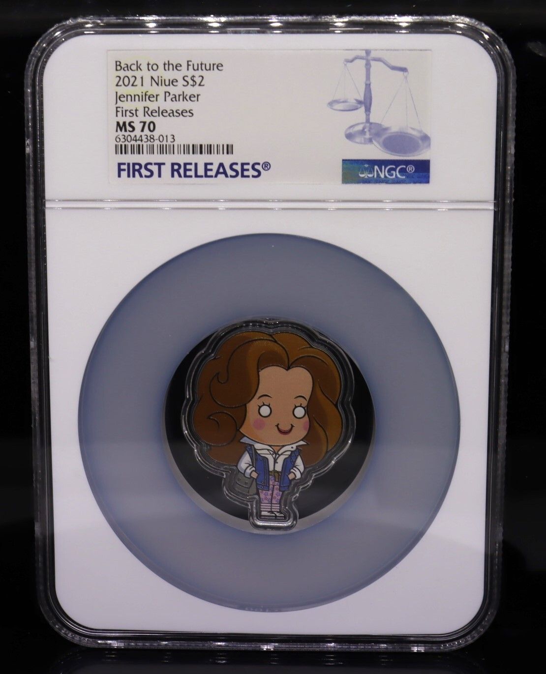 2021 Niue 1oz $2 Back to the Future Jennifer Parker NGC MS70