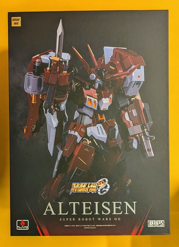 【新品未開封】鉄機巧 アルトアイゼンFlame Toys 鉄機巧 アルトアイゼン スーパーロボット大戦OG ALTEISEN