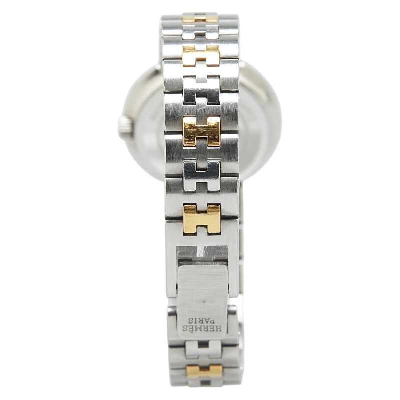 エルメス オリンピア ステンレススチール メッキ レディース HERMES【1  