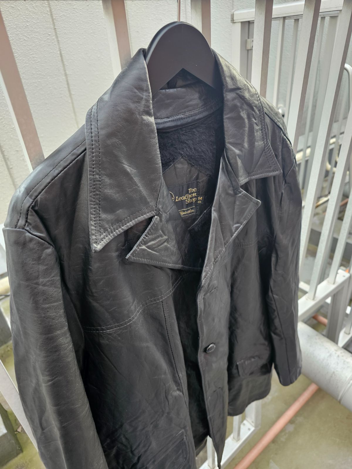 70s~80s The Leather Shop Sears Leather Jacket / シアーズ ザ•レザー