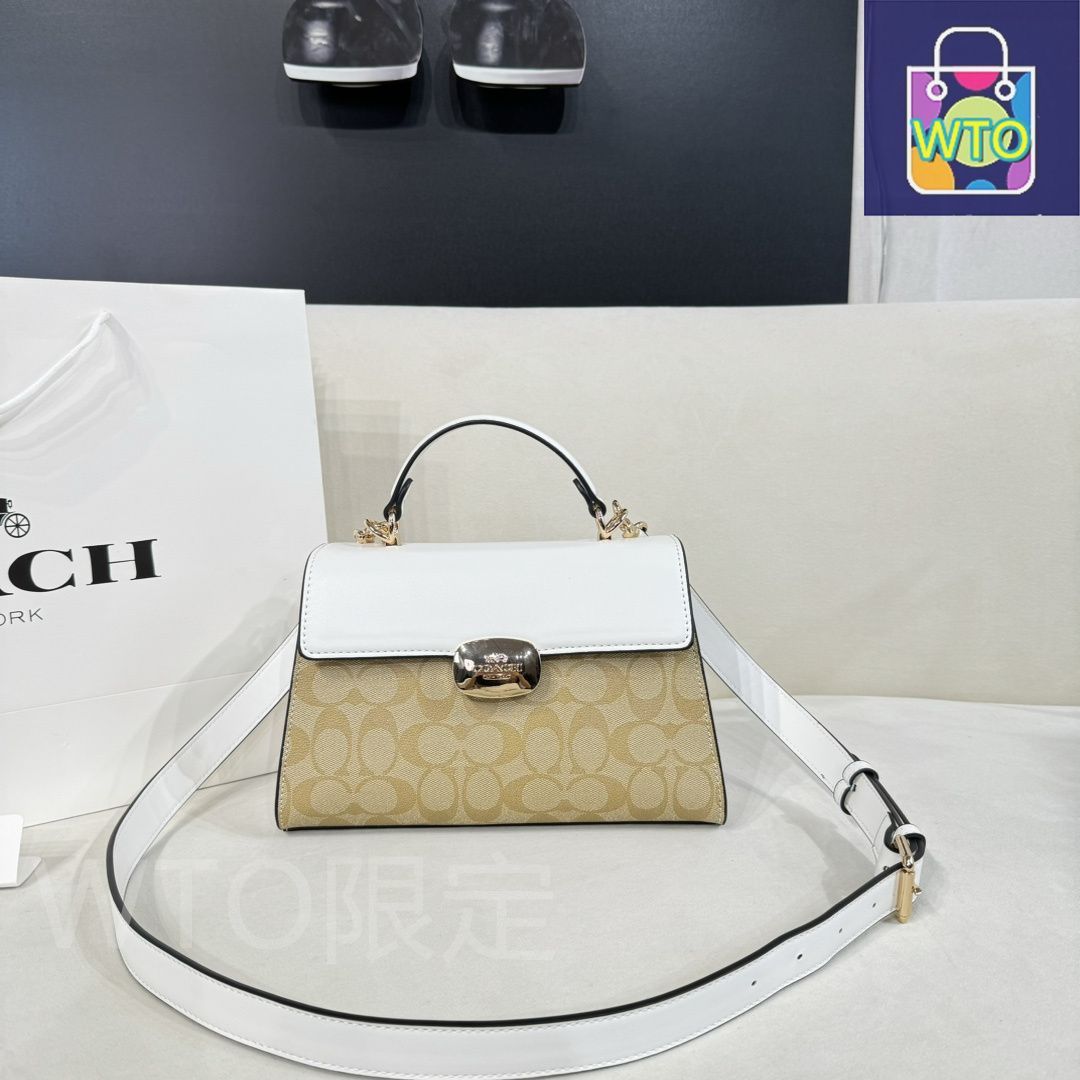 今日 COACH コーチ 斜め掛け 手提げバッグ 送料無料 在庫 セール価格 -WTO輸入1