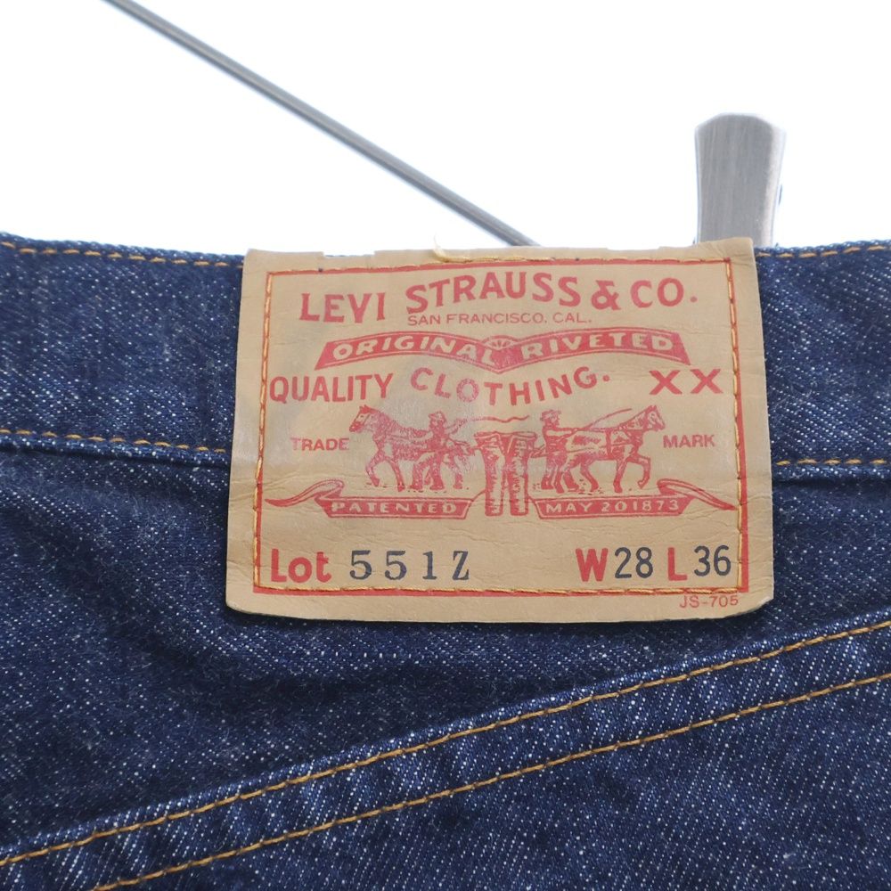 Levi's 551ZXX BIG Eヴィンテージ リーバイス Levi's - リーバイス 60s 551ZXX BIG E Vステッチ オフセット