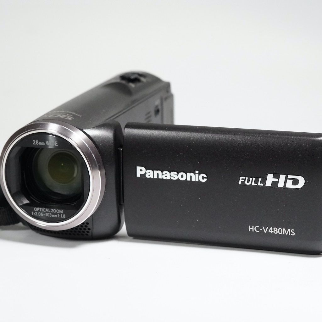 Panasonic パナソニック HC-V480MS ブラック ビデオカメラ 動作OK 1 ...