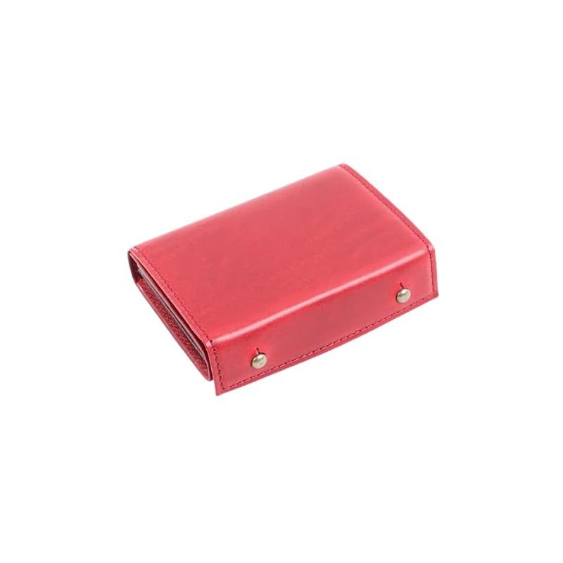 【新品】 [エムピウ] 二つ折り財布 millefoglie P25 ミッレフォッリエ2 P25 BUSCHETO ブスケット BU.rosso 0