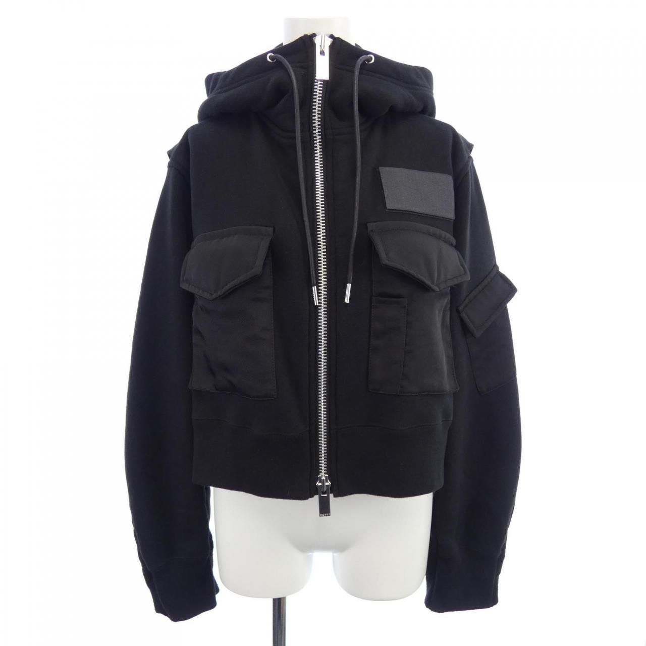 サカイ SACAI SPIEWAK コットンジャージーフーディ 24-07471 ジャケット