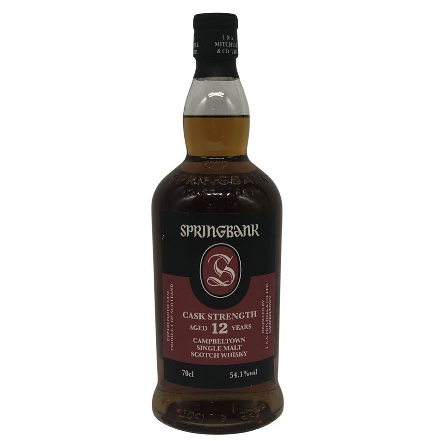 スプリングバンク 12年 カスクストレングス 700ml 54.1 X1