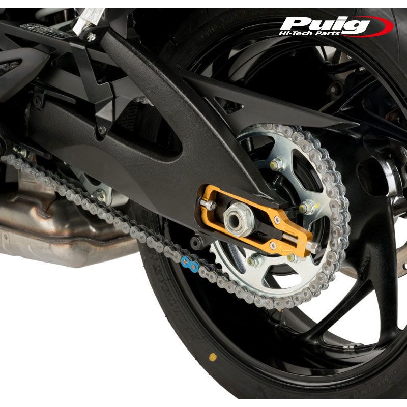 Puig 21191O CHAIN TENSIONER GOLD SUZUKI GSX-S1000 15-25 GSX-S1000GS 24-25 プーチ チェーン テンショナー BRIGHTFACE_UK