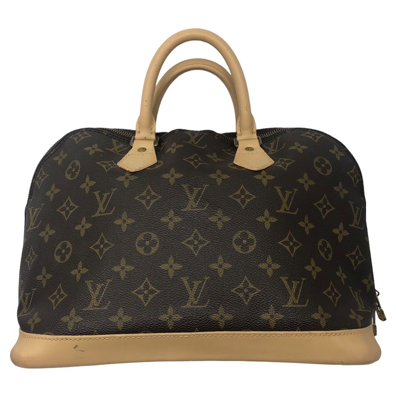 LOUIS VUITTON(ルイヴィトン) Alma アルマ モノグラム ハンド バッグ M51130 ブラウン VI1923 リカラー品