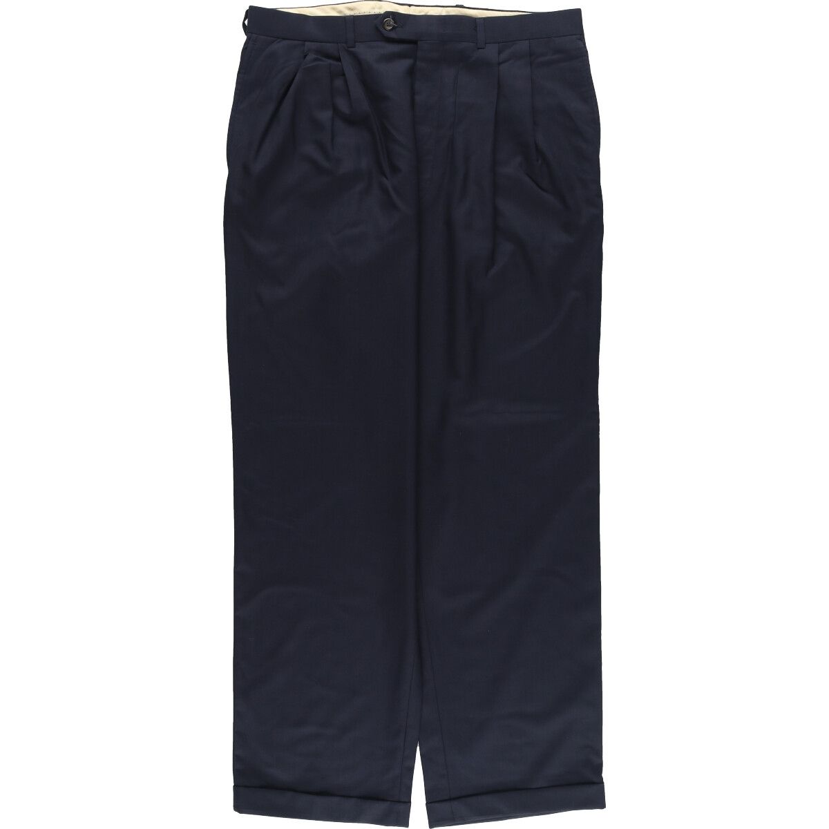 古着 ラルフローレン Ralph Lauren LAUREN ローレン ツータック ウールパンツ スラックス カナダ製 メンズw36/eaa421891