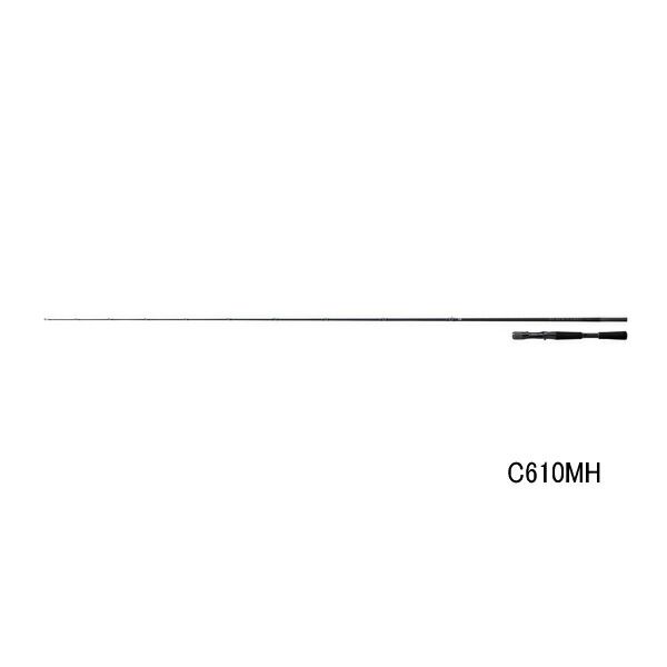 ≪ 24年12月新商品 ≫ ダイワ ブラックレーベル C610MH 〔仕舞寸法 180cm〕