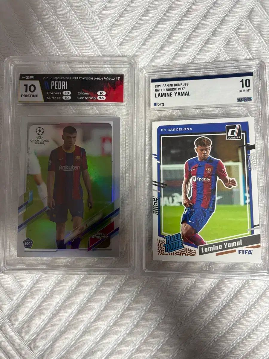 ラミン ヤマル ルーキーカード 10級 ペドリ ルーキーカード 10級 ポップニード