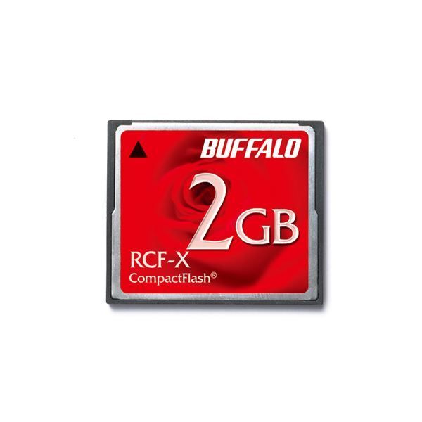 まとめ バッファロー コンパクトフラッシュ2GB RCF-X2G 1枚 ×3セット