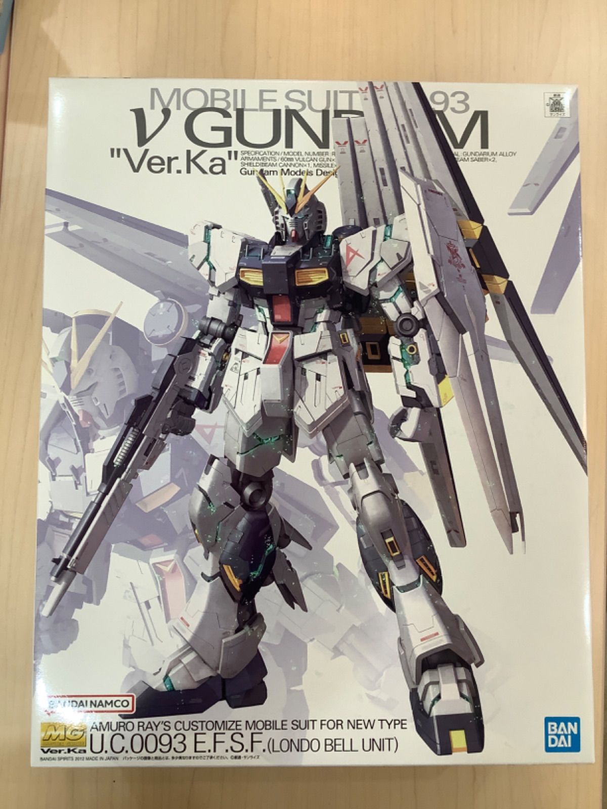 MG 1/100 νガンダム Ver.Ka - 藤居きもの染色研究所 - メルカリ