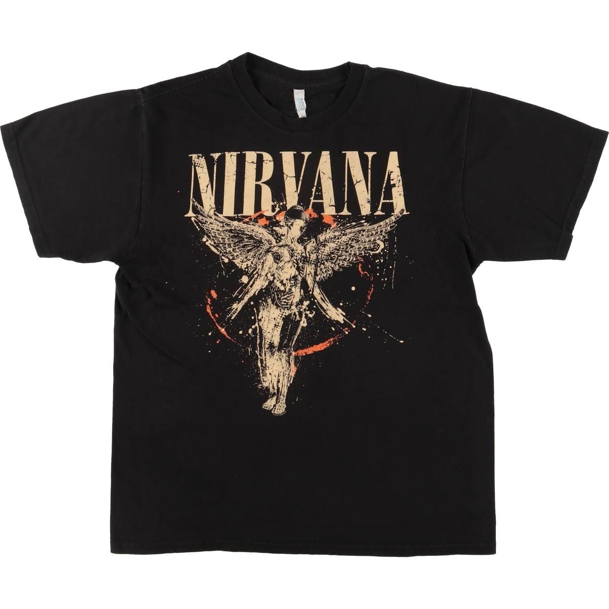 古着 NIRVANA ニルヴァ―ナ バンドTシャツ バンT メンズM相当 