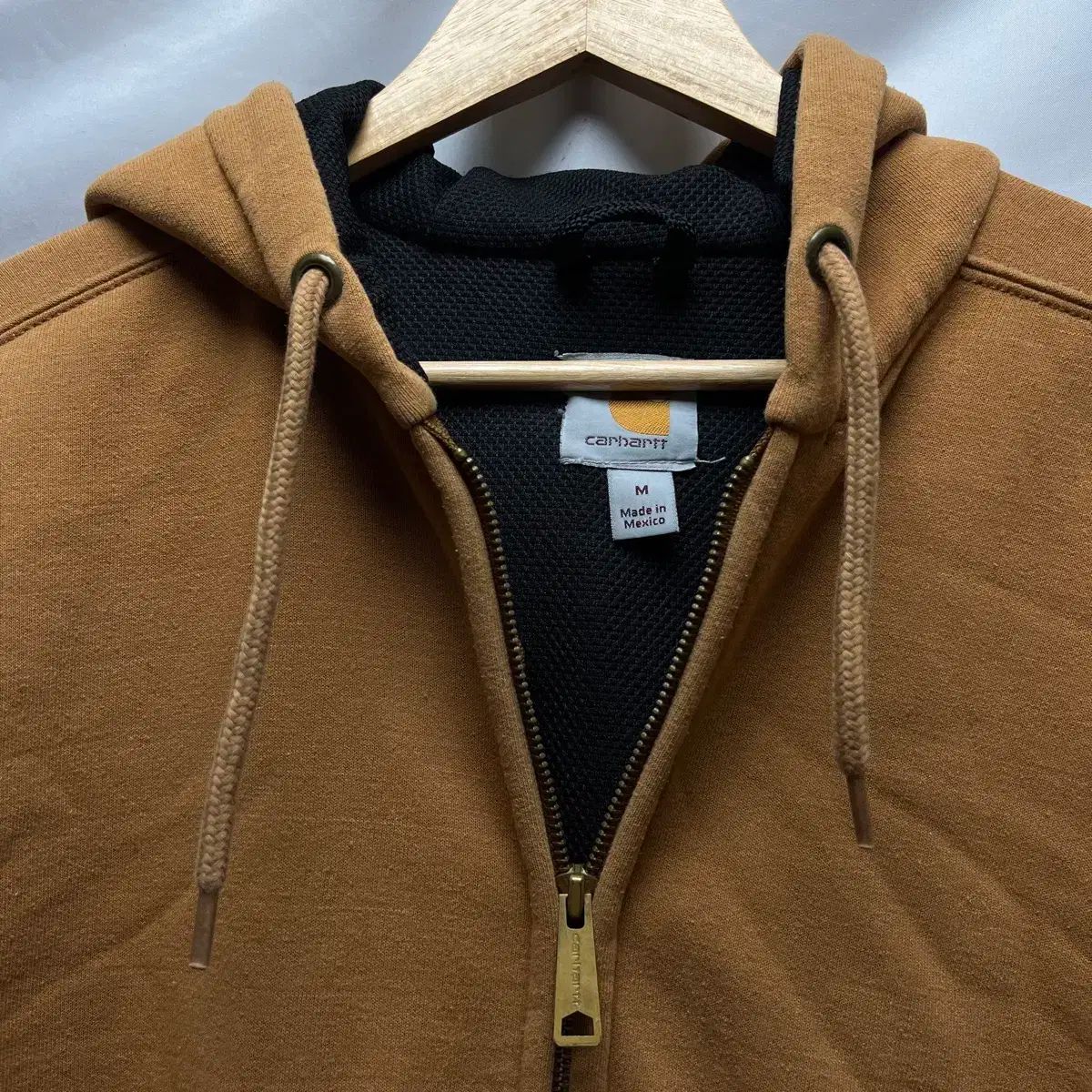 Carhartt ベージュ フード付きパーカー 165/84A Carhartt パーカー carhartt(カーハート) M MW Hooded