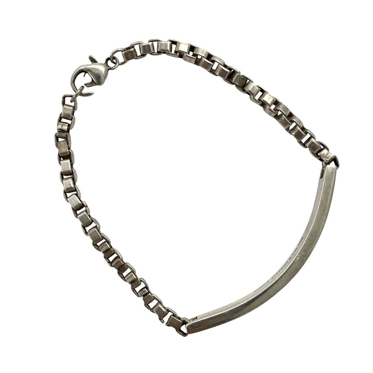 TIFFANY&Co.】ベネチアン リンクID ブレスレット SV925 SILVER