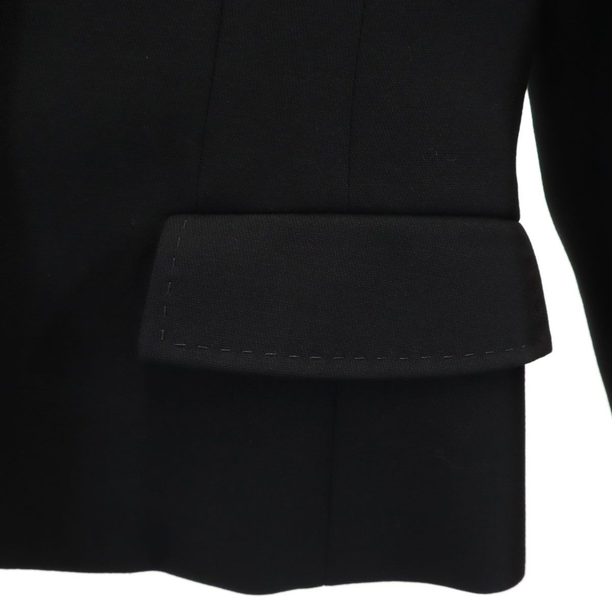 【大きいサイズ】GIVENCHY　ジバンシー　レディース　ウールジャケット　XL Givenchy ジバンシー 日本製 ウールジャケット 36 ブラック