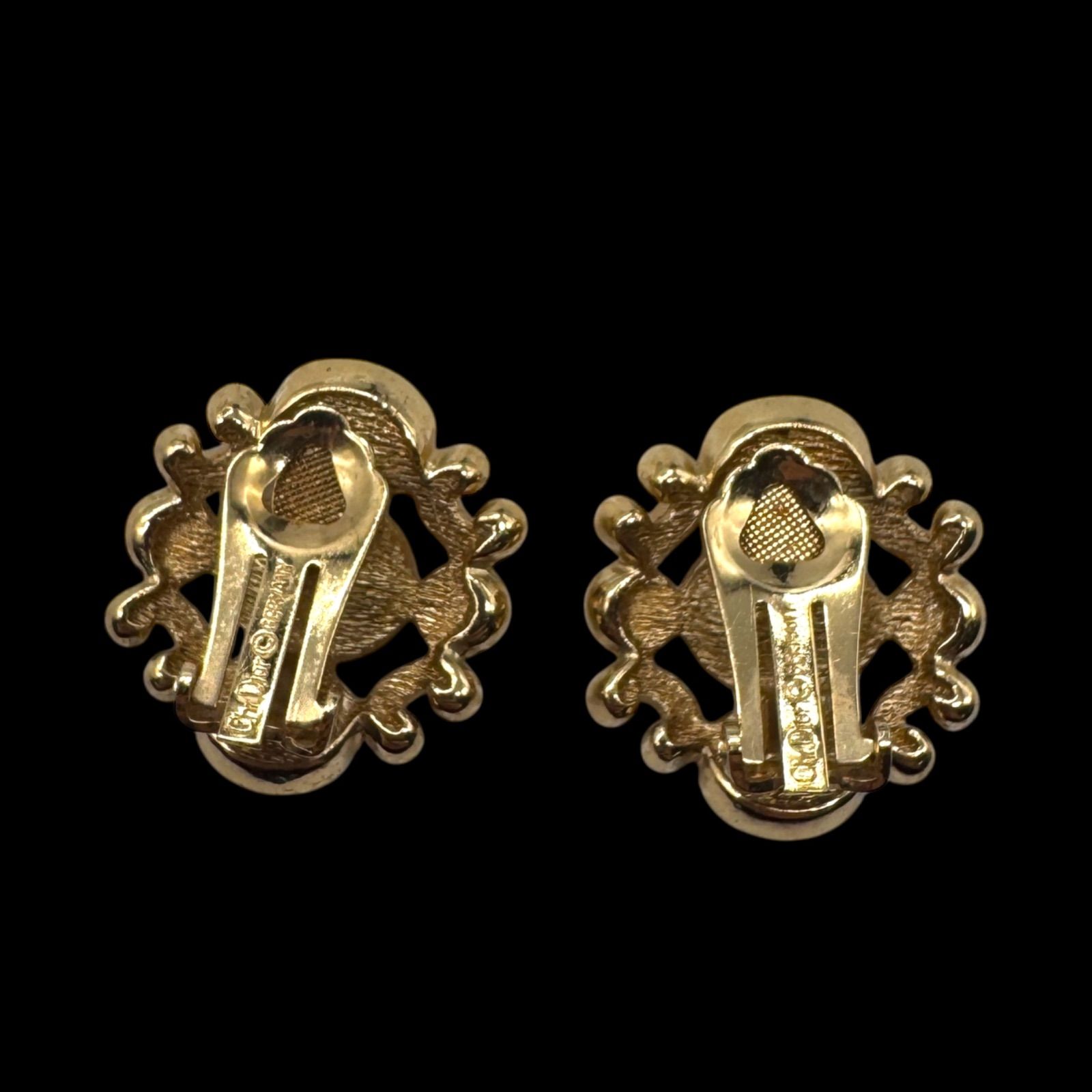 希少 美品 Christian Dior クリスチャンディオール クリスタル