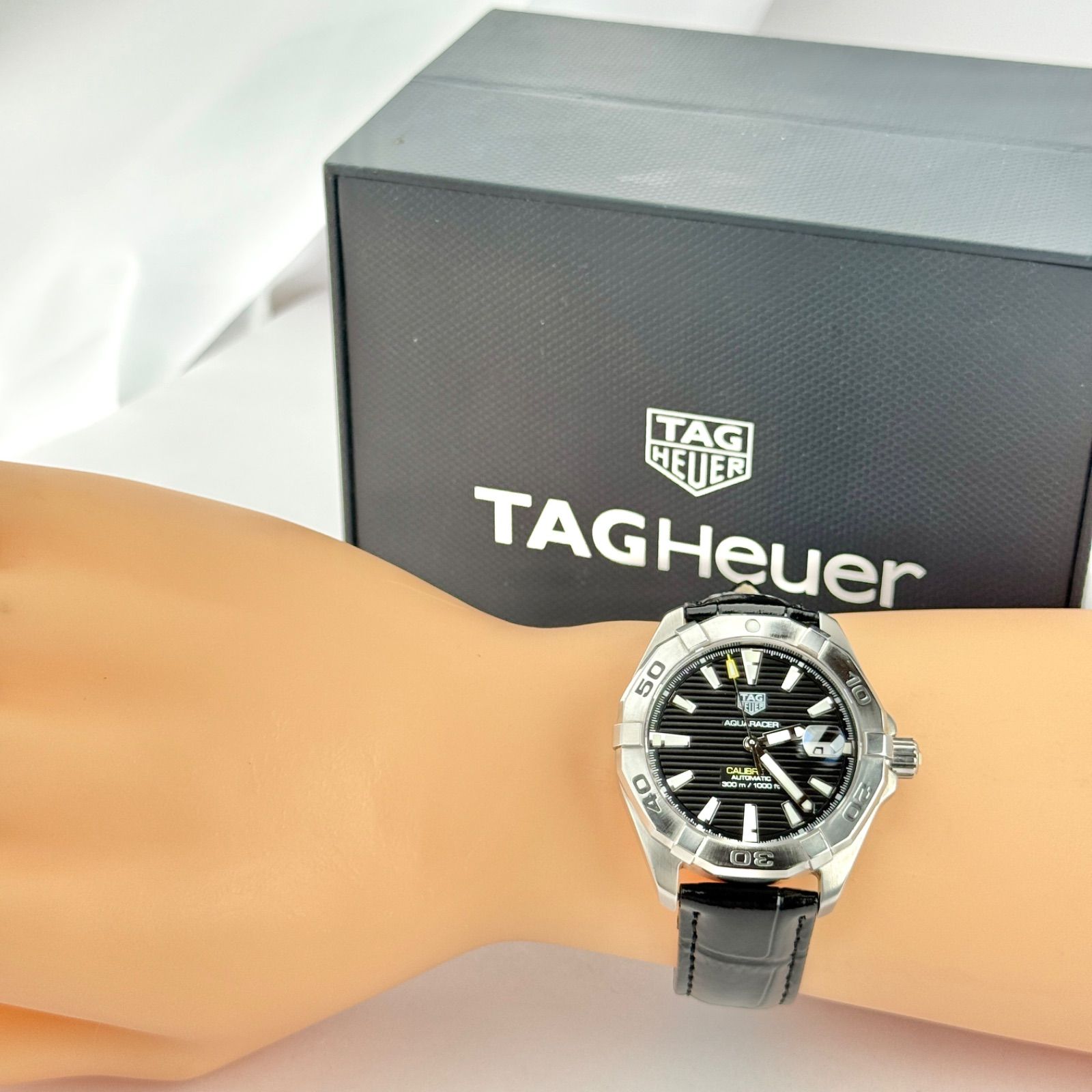 タグホイヤー WBD2110 アクアレーサー キャリバー5 新品ベルト 475  